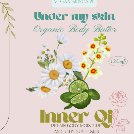 Inner Qi , Organic Body Butter -150 ml PET jar